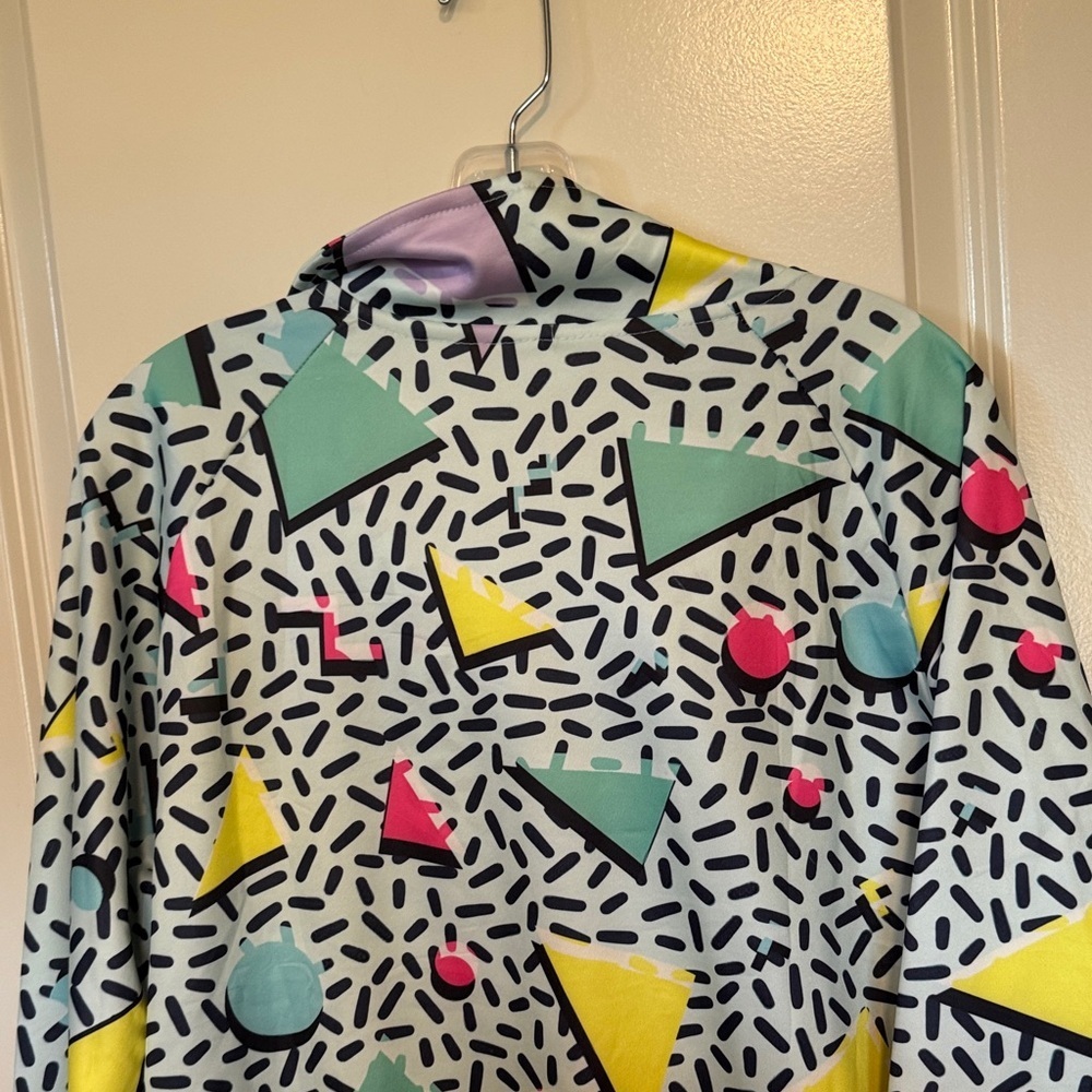 Colorful Geometric Pattern Jacket unisex - Picture 8 of 8